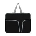 thumbnail image 1 of EIGTHTAIL Housse d'Ordinateur Portable Étanche Pochette de Transport Réutilisable Compartiments Rangement d'Affaires Noir 13 Pouces, 1 of 8