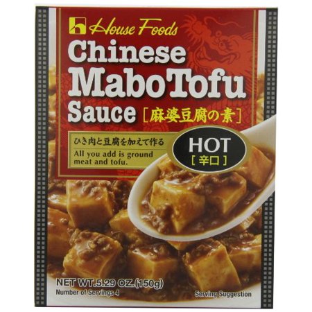 House Foods Mabo Tofu Sauce Hot  5.29 Ounce (Pack of 10)