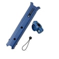 thumbnail image 1 of DYNWAVECA Fishing Rod Holder Bracket Fishing Pole Holder Rotatable Convenient Side Mount, Tube Rod Rack Adjustable for Garage Kayak Blue, 1 of 9