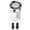 Silver, variant on Baguer Aluminum Oil Catch Can With Drain Valve, 150Ml Universal Air Oil Separator for Car Truck Suv Engine Intake System, Black