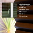 thumbnail image 6 of Yesbay Cordless Window Blinds Stick on Temporary Blinds No Drill Pleated Blinds for Windows Doors Home Nursery Bedroom Kitchen Bathroom, 6 of 8