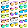 thumbnail image 2 of Gafas de sol Bakatatoyz de los 80, retro, neón, protección UV400, x32, 2 of 8