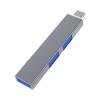Adaptador OTG de carga rápida tipo C3.0/USB3.0 con expansor múltiple de 3 puertos a 3USB HUB