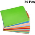 thumbnail image 2 of Exceart 50 Pcs Colored Paper Color Art Paper Folding Paper Color Cardboard Origami for DIY Handmade Kids Art Craft Activities, 2 of 8