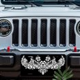 thumbnail image 5 of License Plate, Floral Wing Design Decorative Front,Personalized Stainless Steel License Plate Cover For Men Women,12.2" X 6.2", 5 of 6