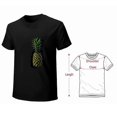 thumbnail image 4 of Pineapple T-shirt Oil Painting Art T-shirt Art Unisex tees Exquisite Gift Slim Fit, 4 of 5