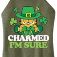 thumbnail image 3 of Garfield - Charmed I'm Sure - Juniors High Neck Tank Top, 3 of 5