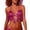 Hot Pink, variant on Bras for Women,Sequin Fringe Bikini Top Belly Dance Performance Wear Bra for Party Stage Show,Sports Bras for Women,Black,One Size