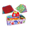 thumbnail image 4 of Caja de pañuelos para tirar, juguete de caja de pañuelos para bebé, Montessori educativo preescolar arrugado Mar, 4 of 9