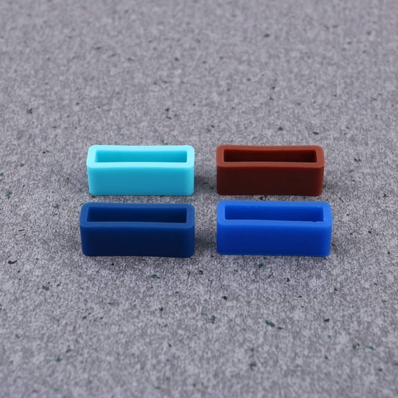 FELTECHELECTR Silicone Watch Band Keepers Replacement Accessories for Damaged or Worn Straps