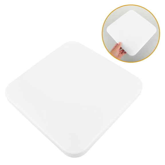 NICEXMAS Modern White re Ceiling Light Cover for Bathroom and Kitchen Lighting Decor