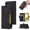 thumbnail image 1 of TECH CIRCLE Case for Samsung Galaxy S22 6.1 inch,Shockproof Premium PU Leather ID Credit Card Holder Wallet Case Magnetic Flip Kickstand Phone Cover with Hand Strap,Black, 1 of 15
