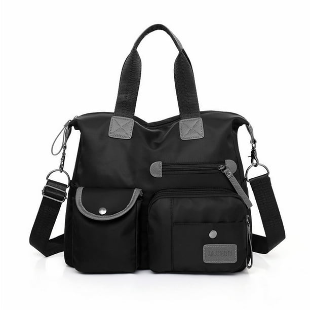 Bolso de mujer, bolso de mano de gran capacidad, bolso de mensajero informal de nailon