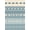 Blue, Pattern 2, variant on ODIKA 4'x6' Tan Brown Mid Century Modern Geometric Washable Area Rug Contemporary Abstract Squares Semicircles Stripes for Home Office, Under Desk, Non-Slip Chair-Friendly, Flatwoven