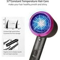 thumbnail image 2 of 2025 Cordless Hair Dryer for Women with Battery, Rechargeable Blow Dryer, Hair Dryer Rechargeable with USB Charging Hot Cold Wind Wireless Hair Dryers with Battery for Travel Camping Use (Purple), 2 of 5