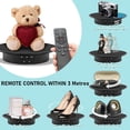 thumbnail image 3 of Leadleds 7.9" Motorized Display Stand, 5V USB Powered 360 Degree Rotating Display Turntable with Remote Control for Photography Products (Black Velvet), 3 of 8