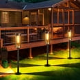 thumbnail image 5 of Solar Garden Lights, Outdoor Courtyard Lighting, Solar Powered Walkway Light with Automatic On/Off, Weather Resistant ABS Material, 8 Hours Bright Soft Illumination for Yard and Lawn, 5 of 9