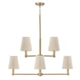 thumbnail image 3 of Capital Lighting 454581MA Mira 8 Light 38" Wide Chandelier - Brass, 3 of 6