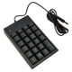 thumbnail image 1 of Mini Teclado Numérico, Teclado Numérico Alámbrico 23 Teclas ABS Negro Conexión USB para PC, 1 of 8