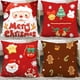 thumbnail image 2 of Funda de almohada para el día de Navidad, cubierta de cojín para sofá, sala de estar, dormitorio, cama, coche, decoración del hogar, 2 of 5