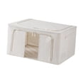 thumbnail image 3 of Bolsa de almacenamiento de ropa de viaje de gran capacidad para ropa, sábanas, almohadas 55 litros, 3 of 9
