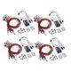thumbnail image 1 of 4PC 1:10 RC Baoblaze decor per car 12-LED Luces Intermitentes Sistema de iluminación de coche RC, 1 of 8