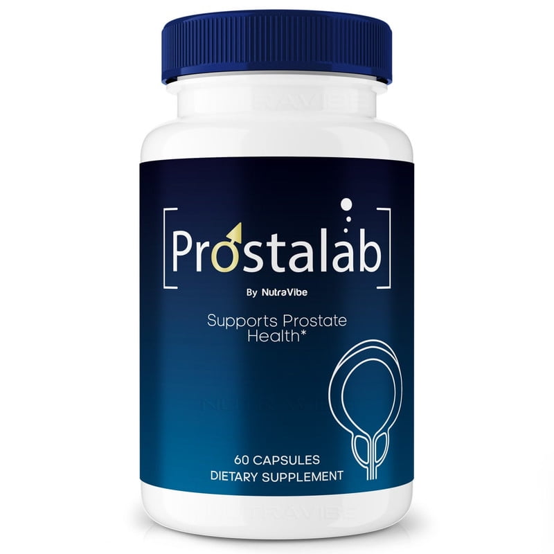 Prostalab Capsules - Prosta Lab Prostate Support Formula with Natural Blend for Urinary Flow, Comfort & Balance | Easy-to-Swallow Daily Pills for Over-All Wellness (60 Capsules)