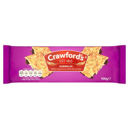 Crawfords Garibaldi Biscuits 100g (Pack of 2)