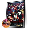 thumbnail image 2 of Pintura de diamante 5D DIY Taladro redondo completo Película de terror Decoración del hogar (V4181) FLhrweasw Nuevo, 2 of 9