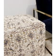 thumbnail image 5 of Pasargad Home Grandcanyon 17" Contemporary Cotton Pouf Ottoman in Multi-Color, 5 of 5