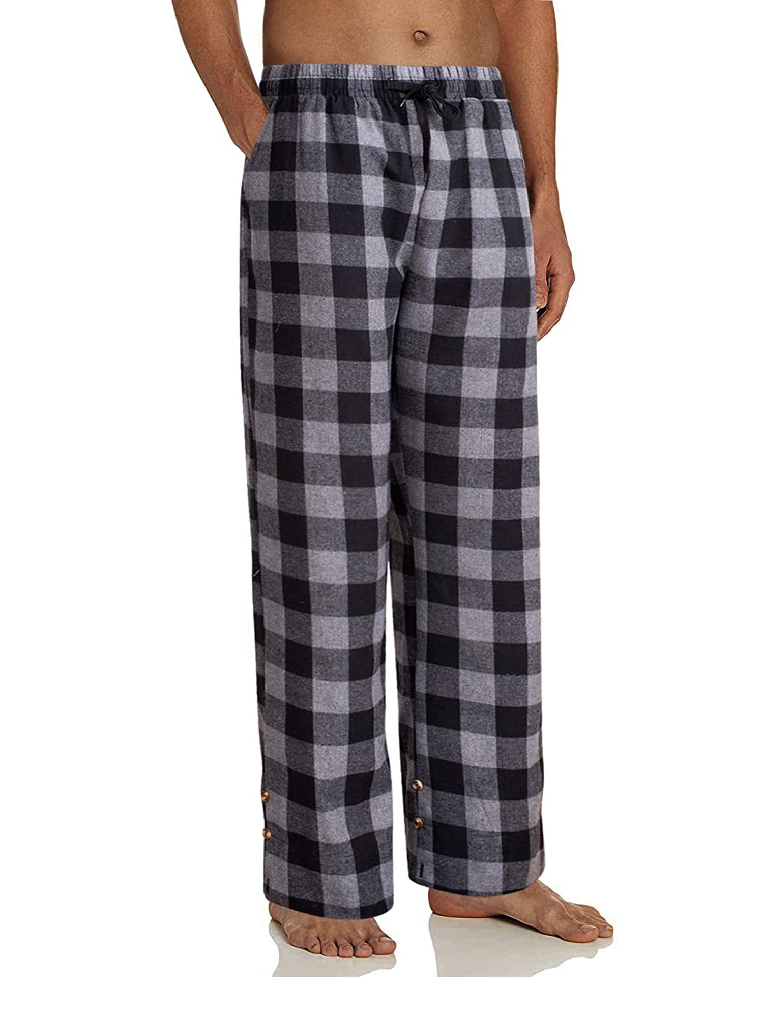 Red Plaid Flannel Pajama Pants 