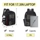 thumbnail image 2 of Mochila UEASE Mesh 35L para la escuela, el trabajo, la playa y el deporte, 2 of 7
