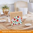 thumbnail image 6 of Yayeee Napkin Holder for Table Kitchen Paper Tissue Organization, Vibrant Strawberries, 6 of 8