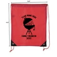thumbnail image 2 of Flame Grill with custom name and Date -Family Reunion Party Favor Bags, 2 of 2