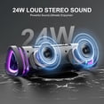 thumbnail image 4 of Parlante Bluetooth Vanzon V40 Portátil 24W con 24 Horas de Reproducción, 4 of 6