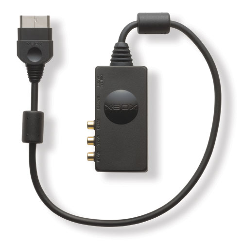 Microsoft Xbox AV Pack Advanced Video / audio cable kit SVideo / composite video / audio