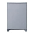 thumbnail image 2 of Pemberly Row Contemporary Wood Rectangular 5-Drawer Chest in Silver, 2 of 6