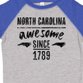 thumbnail image 4 of Inktastic North Carolina Awesome Since 1789 Boys or Girls Toddler T-Shirt, 4 of 5