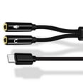 thumbnail image 5 of Multifunction Type C to 2 3.5mm Sound and Microphones Converters Cable for Notebook Tablet, 5 of 8