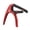 Red, variant on Yajisi Portable Zinc Alloy Guitar Tone Clip Professional Guitar Tone Changer with Guitar Pick for Acoustic Electric Guitars Ukulele Mandolin - Red