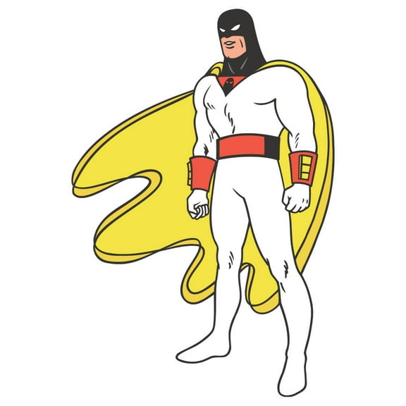 Space Ghost Poster 12x16 Art Print on Metal Sign 12in x 16in Multi-Color Square Adults Best Posters