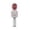 Pink, variant on Blasgw Wireless Microphone Bluetooth Speaker All-in- Mobile Phone Karaoke Live Microphone-S Couplet Four Kinds Of Sound Effects Real-time Ear Back Monitoring Blue