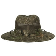 Mens Stuctured Safari Style Hat, Mesh Inserts for Breathability, Mossy Oak® Country Roots Camo.