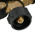 thumbnail image 3 of CPAN 3 Way Propane Splitter with Gauge and Shut-Off Valve 3 Y Propane Gas Splitter, 3 of 10