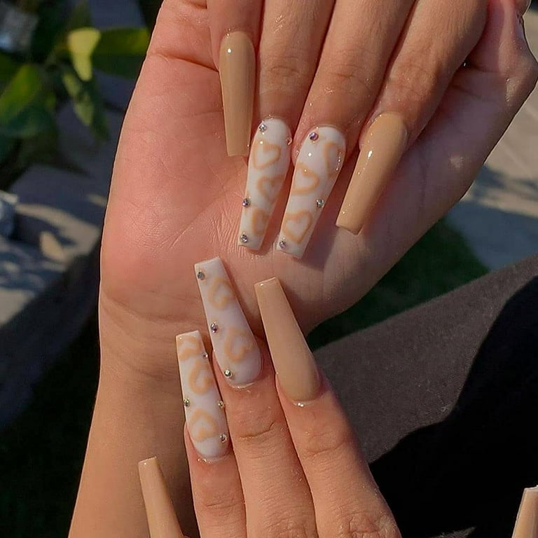 Fake stick on online nails