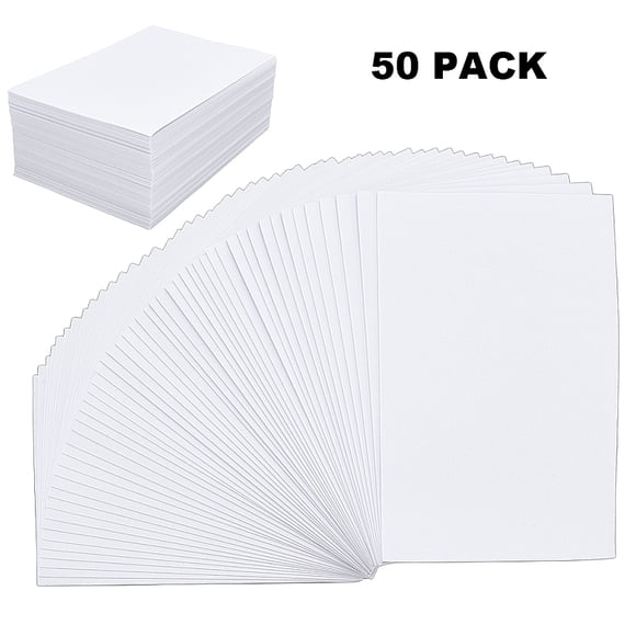 Rectangle EVA Foam Board Craft Foam White 230x150x1.5mm