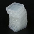 thumbnail image 4 of Transparent Storage Case for SD, SDHC, XD, MMC, CF Memory Cards - 20 Pack Plastic Card Box, 4 of 4
