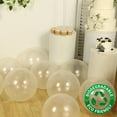 thumbnail image 4 of Efavormart 10 Pack Clear Biodegradable Balloons, Eco-friendly Thickened Extra Strong Latex Helium Party Balloons - 18", 4 of 9