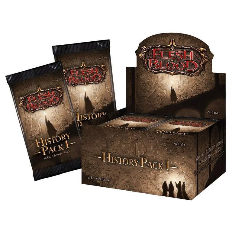 Flesh and Blood Trading Card Game History Pack 1 Booster Box (36 packs)