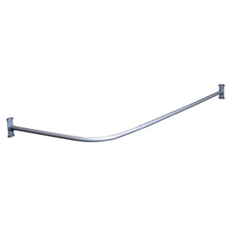 Zenith 33941ww White L Shaped Shower Rod Walmart Canada